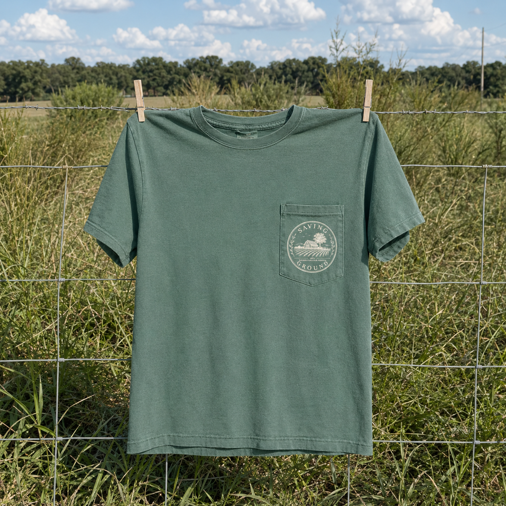 SAVING GROUND Pocket Tee PRESALE