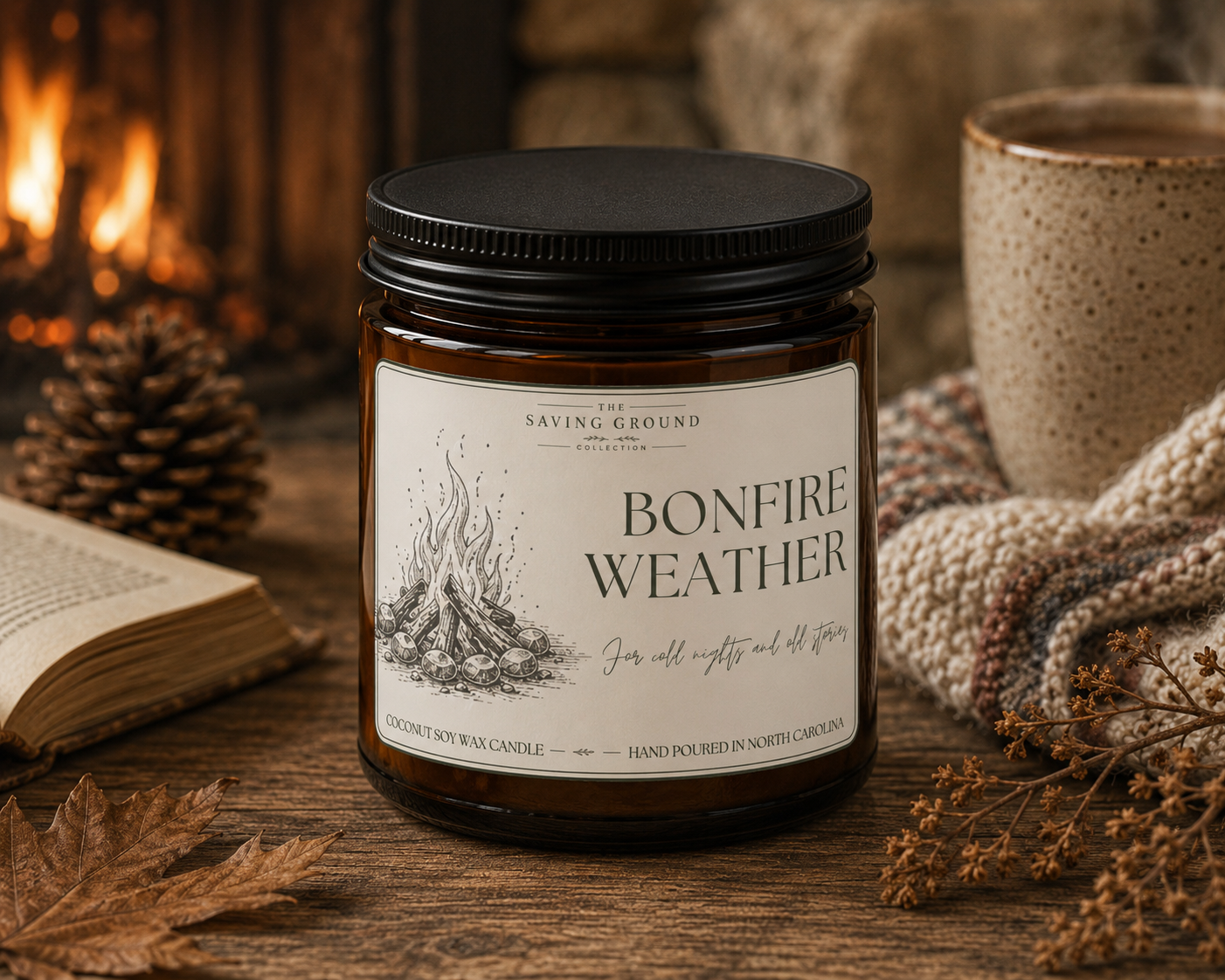Bonfire Weather Candle