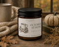 October at Home Candle